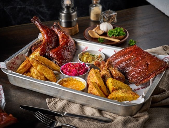 pork chicken combo